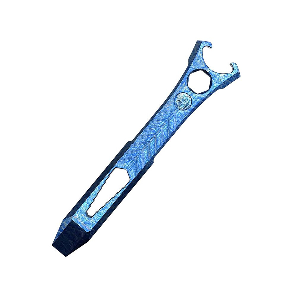 Titanium Alloy Pry Bar Multi-Tool Bottle Opener Compact Size Edc Multi-Tool Pry Bar Wrench Screwdriver 6032910403590