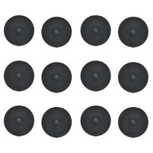 12Pcs Blind Filter Backflush Disk Rubber for Espresso Machines Brewing Backwashing Gasket
