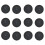 12Pcs Blind Filter Backflush Disk Rubber for Espresso Machines Brewing  Backwashing Gasket 1