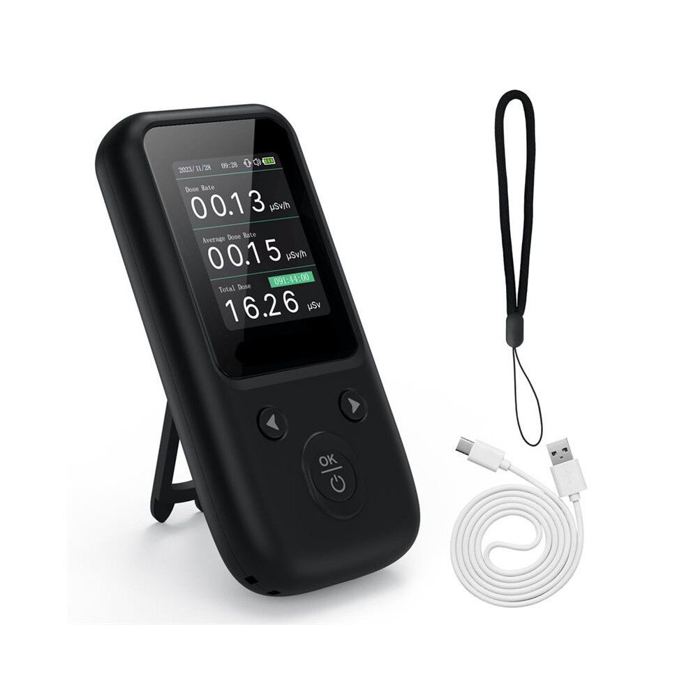 Nuclear Radiation Detector Geiger Counter With Tft Display And Alert Beta Gamma X-Ray Radiation Monitor 4711477121070