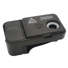 Nouveau Microscope de Poche USB pour Téléphone Portable avec Grossissement 200X pour Téléphone Portable