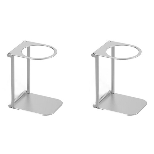 2X Foldable Coffee Drip Holder Pour over Dripper Stand Aluminum Espresso Coffee Machine Support Stand