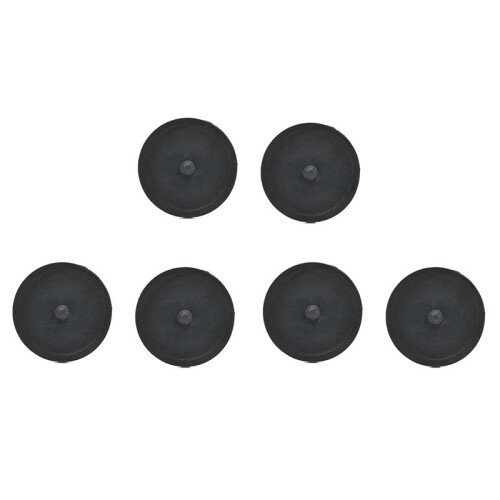 6Pcs Blind Filter Backflush Disk Rubber for Espresso Machines Brewing  Backwashing Gasket