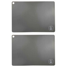 2X Inductiekookplaatmat Antislip Inductiekookplaatmat Siliconen Warmte-Isolerende Mat Herbruikbare Koelkasten en Ovens C