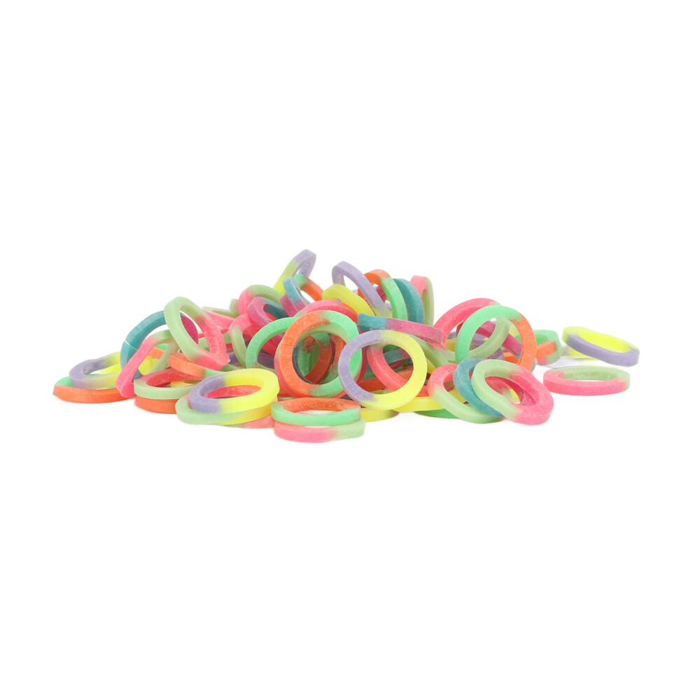 500pcs Orthodontic Rubber Bands 6.35mm Mixed Colors for Braces