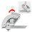 0-320 Degree Vernier Angle Ruler with Storage Box Protractor Woodworking Measuring Ruler 3