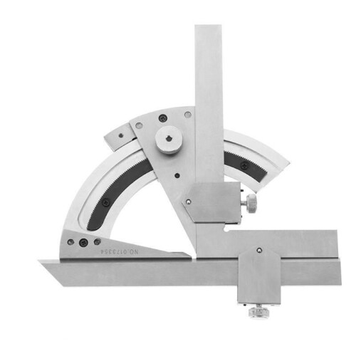 0-320 Degree Vernier Angle Ruler with Storage Box Protractor Woodworking Measuring Ruler 2