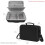 GEEKRIA Audio Interface Carrying Case, Compatible with Universal Audio Apollo 5