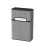 Cigarette Case for 20 Regular Size Cigarettes - Magnetic Closure, Moisture-Proof, Pressure Resistant Black 1