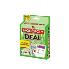 Monopoly Deal Juego de Cartas Juego en 15 Minutos Familia Clásico Juego de Mesa Divertido