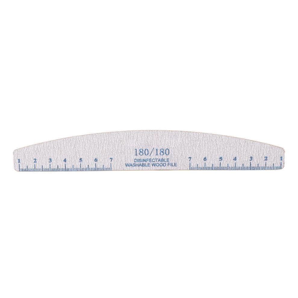 50PCS 180/180 Grit Reusable Nail Files Professional Manicure Pedicure Tools