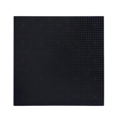 (Black) Base Building Bricks Plate Construction Blocks Board Early Education Gift Toys