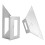 3D Multi-Angle Aluminum Miter Ruler 90/45 Woodworking Layout Tool 10