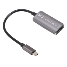 Type-C zu HD Multimedia Capture Card 4K/1080P für VLC OBS Amcap
