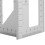 3D Multi-Angle Aluminum Miter Ruler 90/45 Woodworking Layout Tool 11