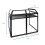 Vonyx DB3 Mobile DJ Booth Stand with Foldable Desk 5