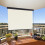 Tenda da sole verticale beige con manovella 2