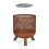 Cesta de fogo de malha cor de ferrugem 5