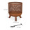Cesta de fogo de malha cor de ferrugem 8