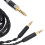 4.4mm Silver Plated Headphone Cable Replacement 3.9ft for D600 D7200 Elear 9