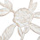 Banco de jardim branco-bronze com rosas 15