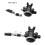 Scuba Diving Regulator Adaptor 9/16 Thread Connector with  Off  BCD Valve Medium Pressure Replacement,Style C 6