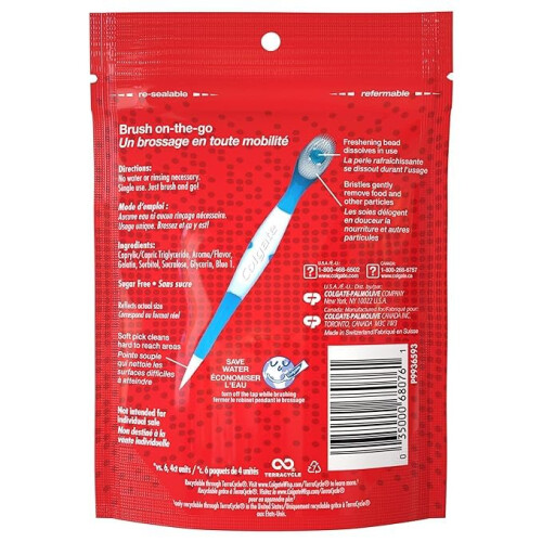 Colgate Colgate Wisp Portable Mini-Brush Optic White, Coolmint, 24 Count 1