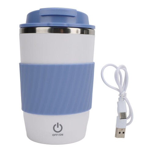 Selbstrührender Kaffeebecher 350ml 15x9cm Blau 2