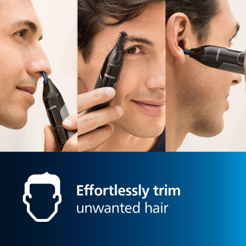 Philips Philips NT3650/16 Nose Trimmer Window BOX, Grey, 1 Count ( Pack of 1) 2