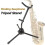 Practical Folding Saxophone Tripod Floor Stand Holder Alto Sax Rack Accessories 5