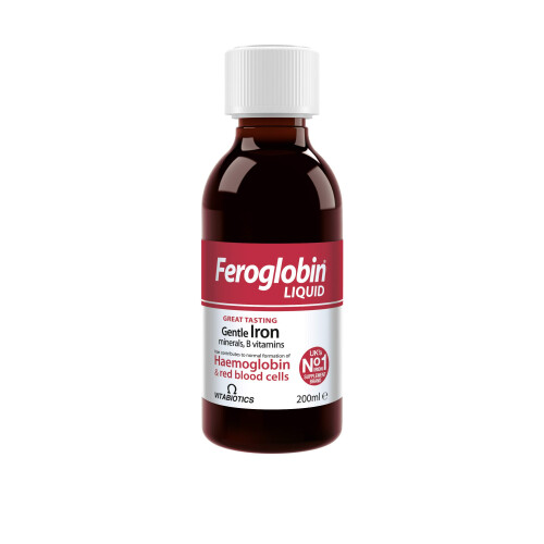 Feroglobin Vitabiotics Gentle Iron and Nutrient Liquid, Reduce Tiredne 1