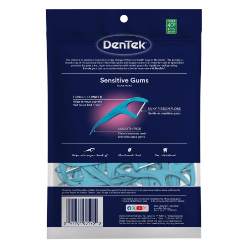 DenTek Comfort Clean Sensitive Gums Floss Picks, 150 Picks 1