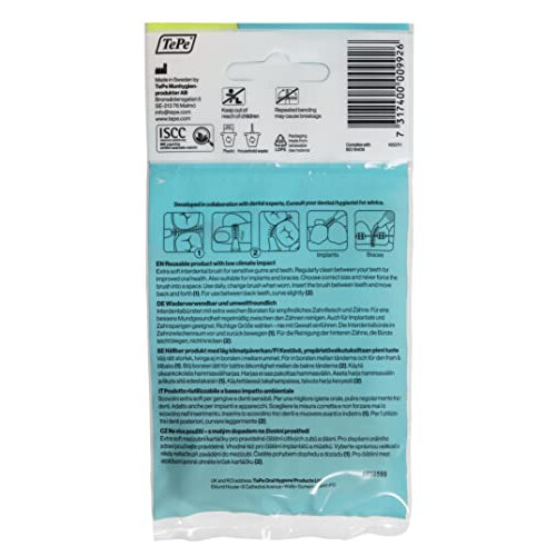 Tepe TEPE Interdental Brushes Extra Soft - Mixed Pack with Sizes 0.45-1.1Mm 1