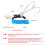 Drift Hook Spring Anti-Lost Rope Double End Diving Hook with Spiral Coil Lanyard Scuba Current  Hook 4