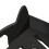 Bathroom Black Wall-Mounted Soap Dish Holder Square Design No Drilling Needed 8