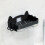 Bathroom Black Wall-Mounted Soap Dish Holder Square Design No Drilling Needed 11