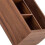 Black Walnut Multifunctional Storage Box Solid Wood Living Room Remote Control Desktop Storage Box Cosmetics Organizer 2