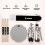 Donner Drum Practice Pad Kit, Double-Sided 12" Pad, Drumsticks, Adjustable 5