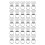 50 Pcs D-Ring Picture Frame Hanging Hooks Double Hole Hangers with Screws Silver 3