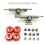 2 PièCes Finger Skateboard Deck Support Alliage PièCes pour  Finger Board Roller Skate Scooter ModèLe,Bleu 2