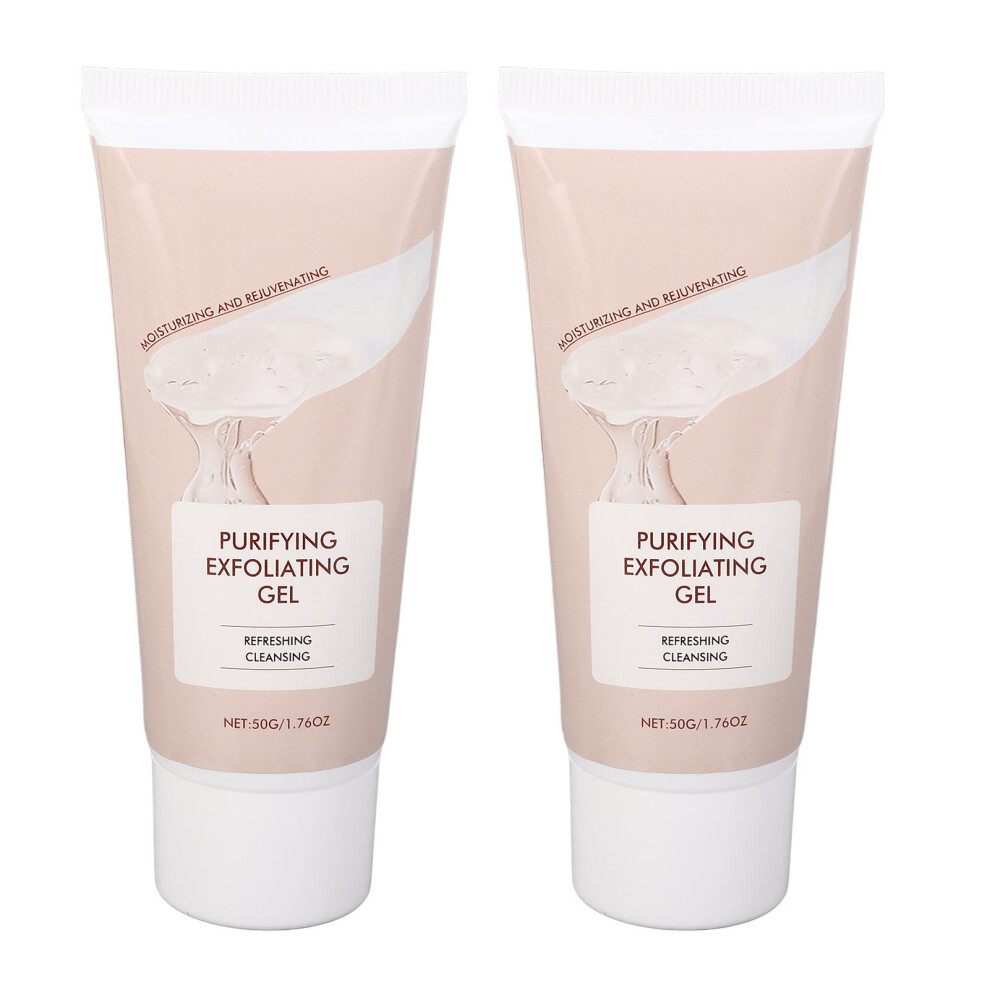 2pcs 50g Purifying Exfoliating Gel Deep Pore Cleansing & Oil Control