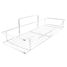 3X Stainless Steel Bathroom Storage Shelf Punch-Free Kitchen Bathroom Toilet Wall Hanging Storage Rack Large