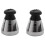 Pentola un Pressione Relief Jigger Valve1,5 Pollici Ad Alta 2 Pezzi Nero 8