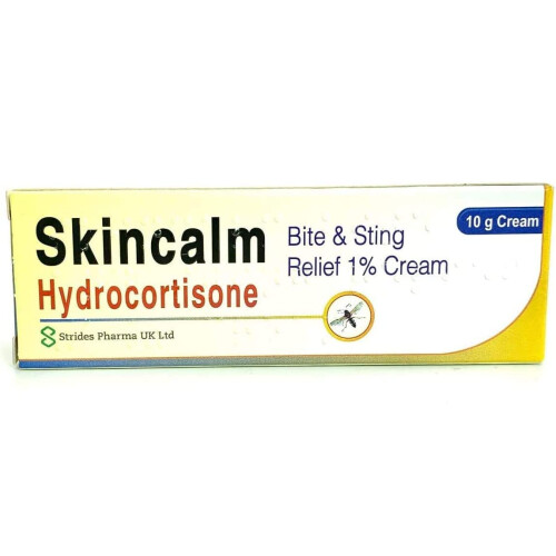 Skincalm Bite and Sting Relief 1% Cream, 10g 2