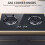 8 PCS Gas Stove Knob,8mm Cooker Control  Range Oven Knobs Cooktop Burner Knob for Kitchen Replacement Accessories 3
