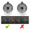8 PCS Gas Stove Knob,8mm Cooker Control  Range Oven Knobs Cooktop Burner Knob for Kitchen Replacement Accessories 10