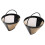2PCS Reusable Cone Coffee Maker Filters for  Coffee Bar Brewer Replacement Permanent Basket Filter 7