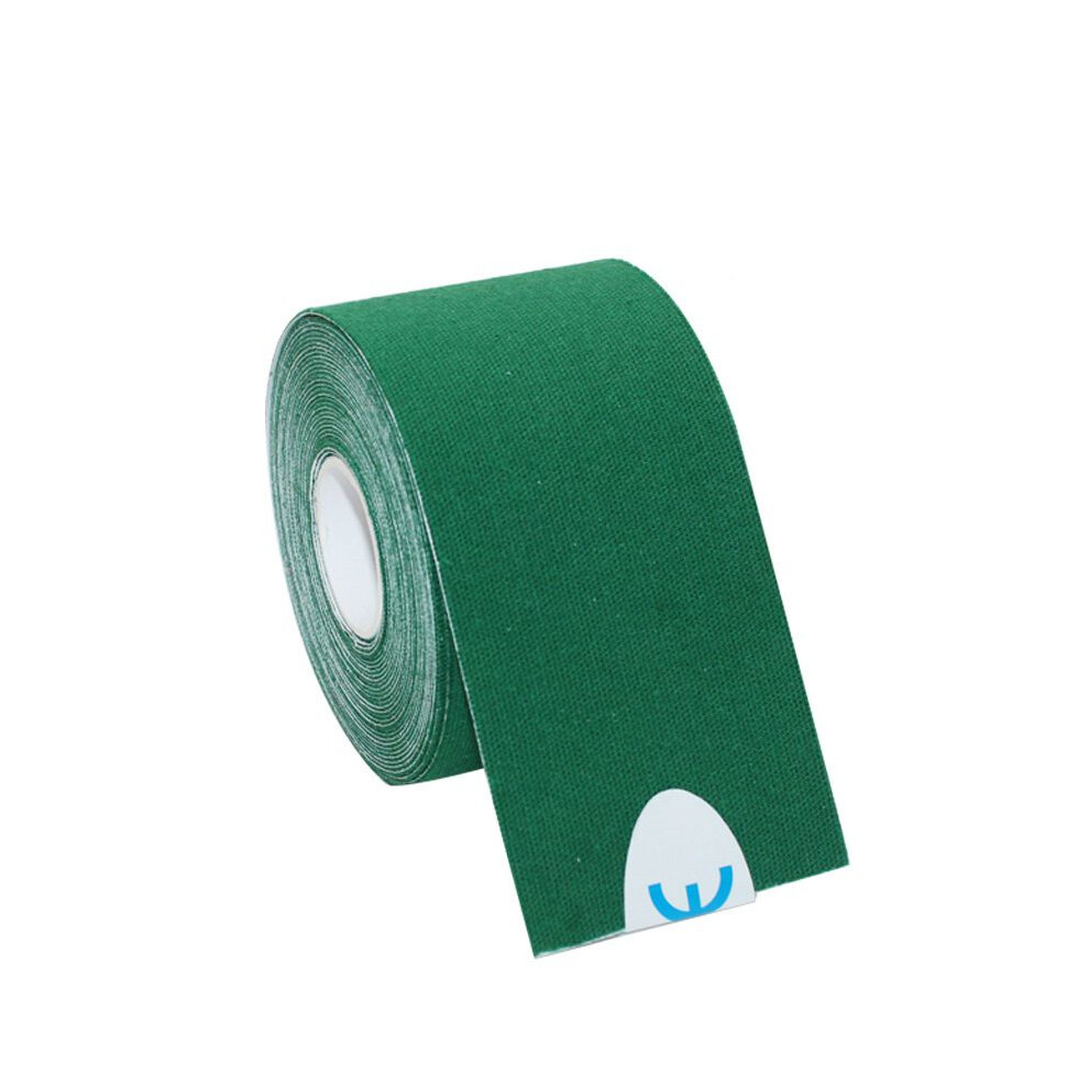 (Green) 5cm Roll 1 X 5m Kinesiology Tape Kt Muscle Strain Injury Sports Support Physio
