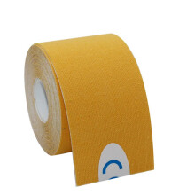 (Yellow)1 Rotolo 5cm X 5m Nastro Kinesiologico Kt Tensione Muscolare Supporto Lesioni Fisio Sport