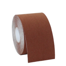 (Brown)1 Rotolo 5cm X 5m Nastro Kinesiologico Kt Tensione Muscolare Supporto Lesioni Fisio Sport